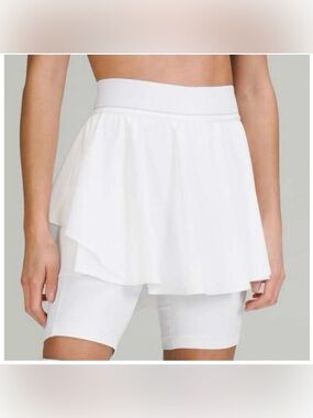 Lululemon Court Rival High-Rise Tennis
Skirt White size: 10